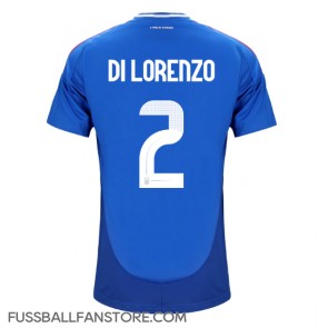 Italien Giovanni Di Lorenzo #2 Replik Heimtrikot EM 2024 Kurzarm